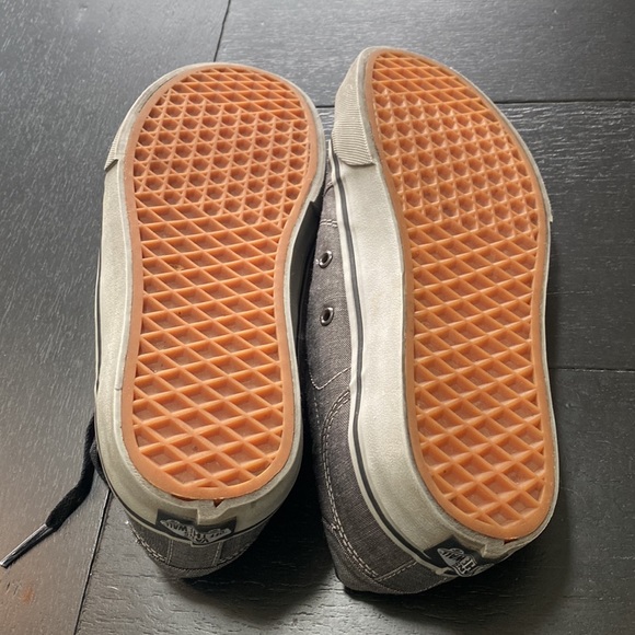Vans Mens Sneakers. Size 8. Gray - Picture 6 of 9